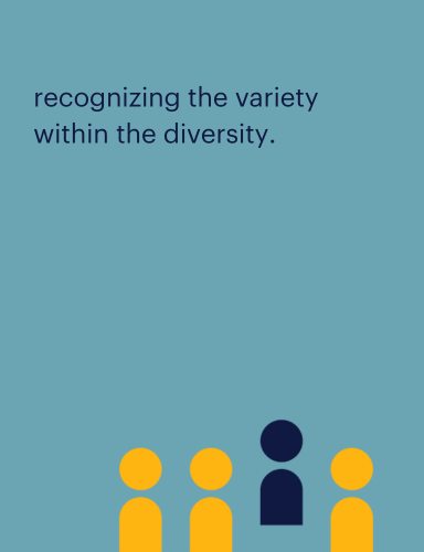 recognizing variety within the diversity