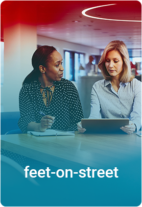 feet on street